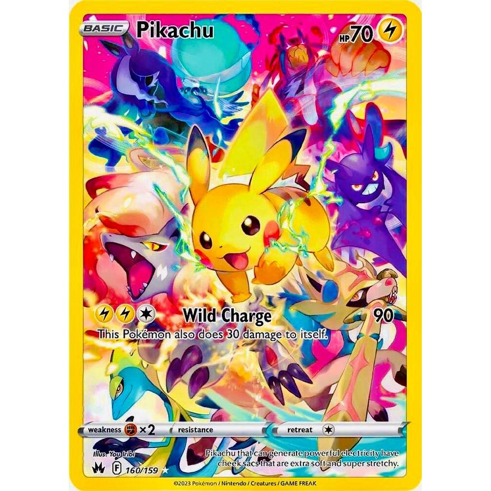 S10a_160/159 PIKACHU *Crown Zenith* IR English Pokemon TCG_Illustration Rare