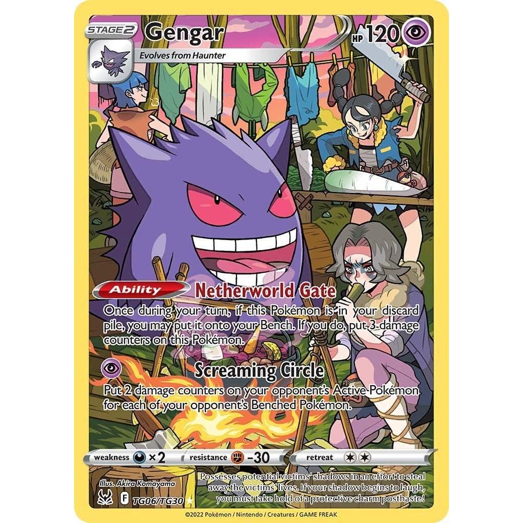 LOR_TG06/TG30 GENGAR *Lost Origins*  English Holofoil Pokemon TCG_Trainer Gallery