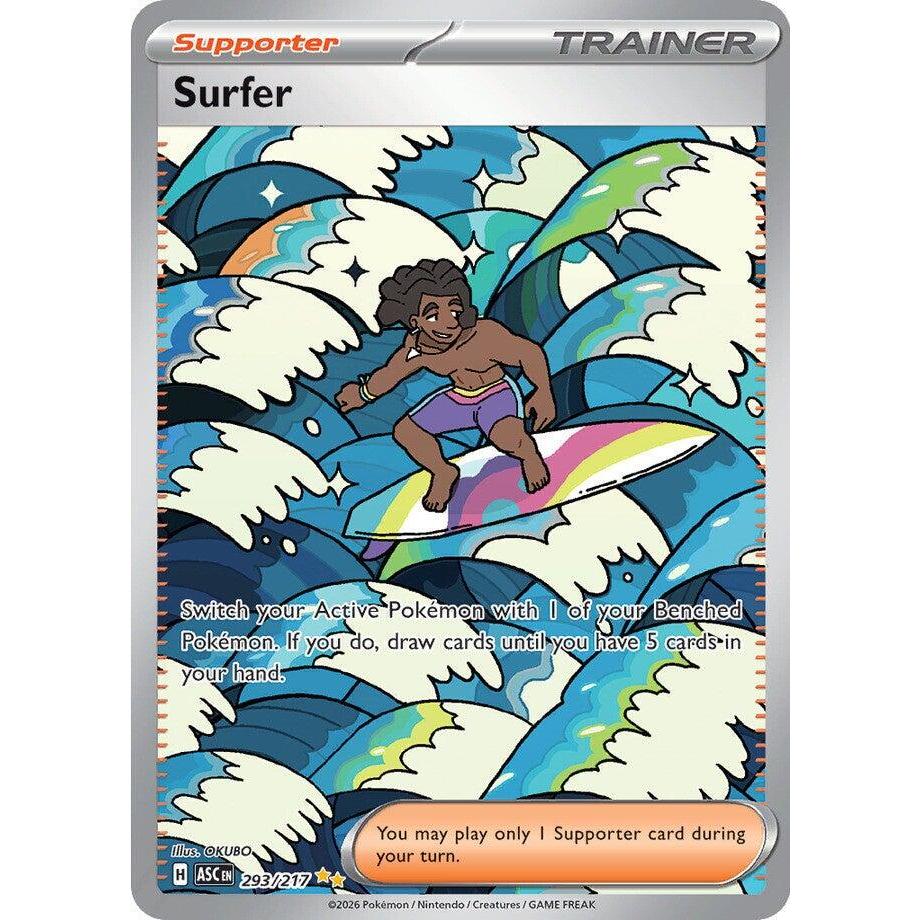 ASC_293/217 SURFER Trainer *Ascended Heroes* SIR English Pokemon TCG_Special Illustration Rare