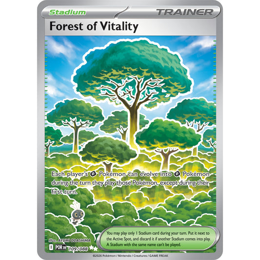 POR_109/088 FOREST OF VITALITY Trainer *Perfect Order* IR English Holofoil Pokemon TCG_Illustration Rare
