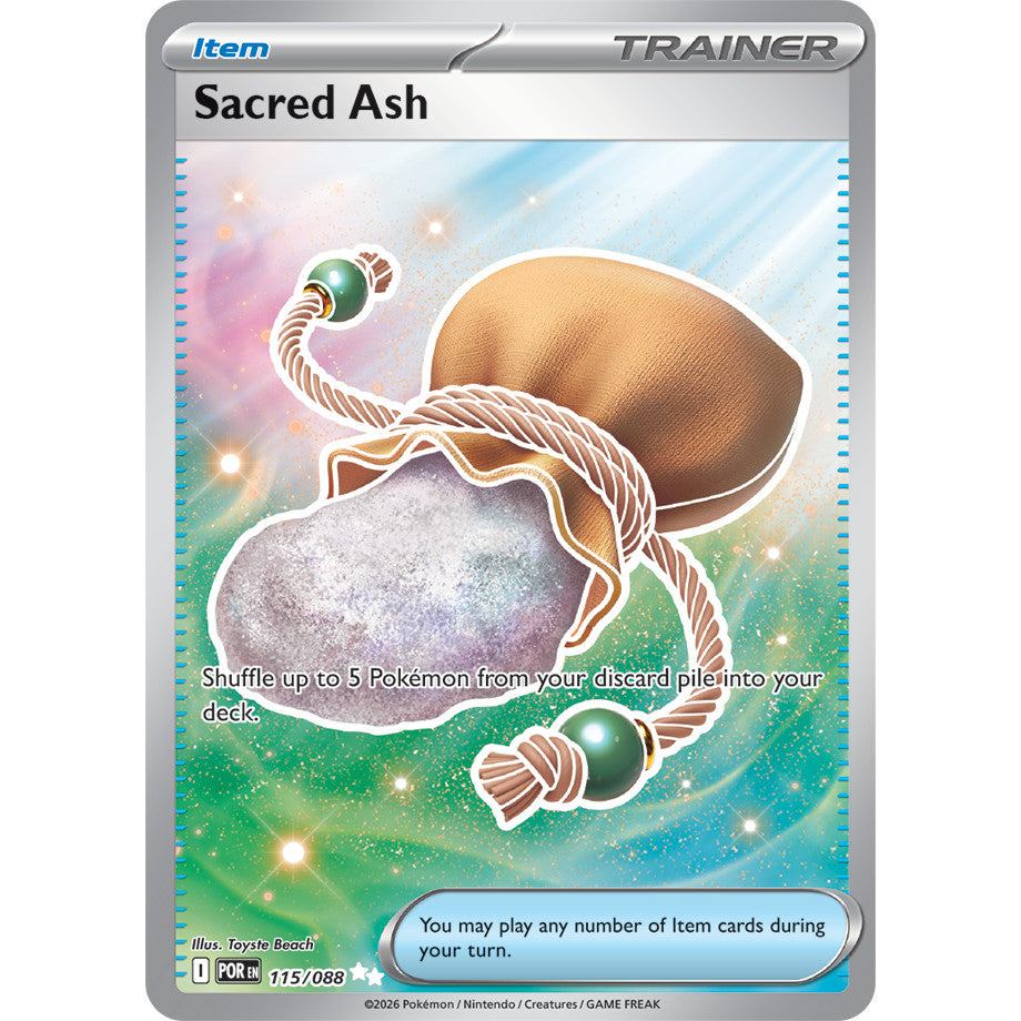 POR_115/088 SACRED ASH Trainer *Perfect Order* IR English Holofoil Pokemon TCG_Illustration Rare