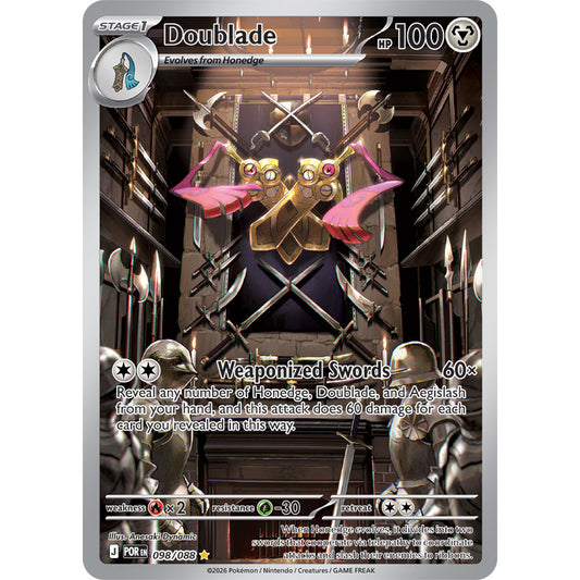 POR_98/088 DOUBLADE *Perfect Order* UR English Holofoil Pokemon TCG_Ultra Rare
