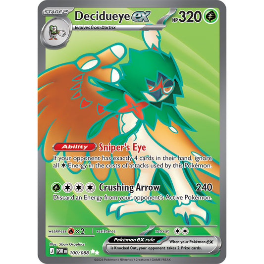 POR_100/088 DECIDUEYE EX *Perfect Order* UR English Holofoil Pokemon TCG_Ultra Rare