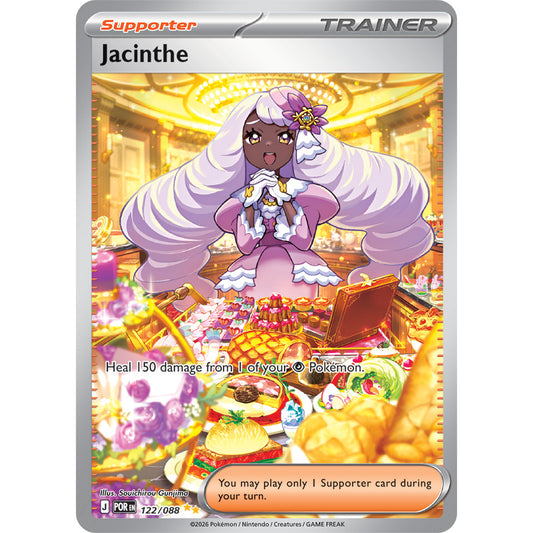 POR_122/088 JACINTHE Trainer *Perfect Order* SIR English Holofoil Pokemon TCG_Special Illustration Rare