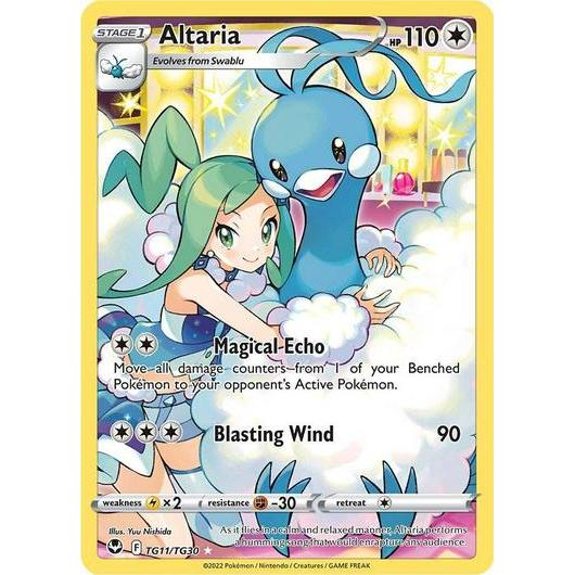 SWSH12_TG11/TG30 ALTARIA *Silver Tempest* AR English Pokemon TCG_Art Rare