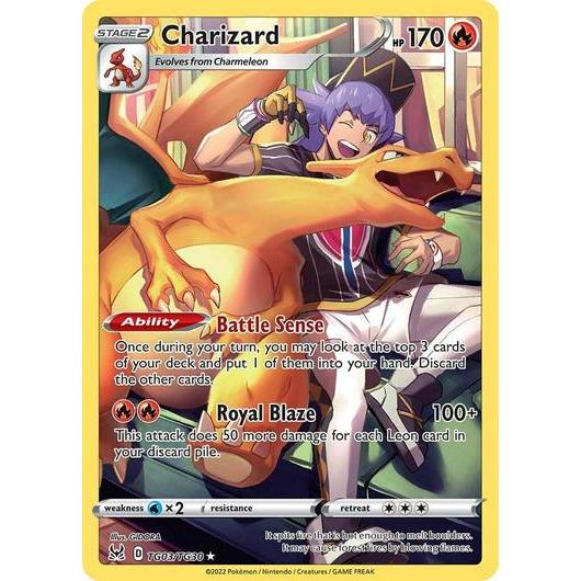 LOR_TG03/TG30 CHARIZARD *Lost Origin* AR English Pokemon TCG_Art Rare