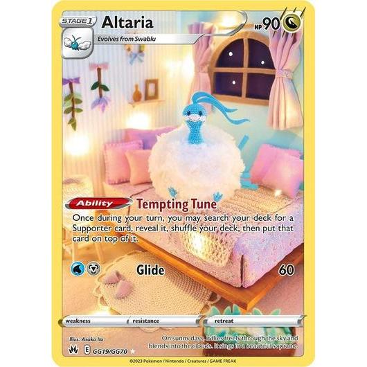 CRZ_GG19/GG70 ALTARIA *Crown Zenith* AR English Pokemon TCG_Art Rare