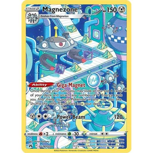 CRZ_GG18/GG70 MAGNEZONE *Crown Zenith* AR English Pokemon TCG_Art Rare
