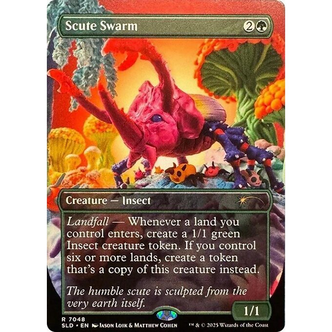 SLD_7048 Scute Swarm *Secret Lair Drop: Play-Doh: Squishful Thinking* MTG Magic: The Gathering_Rare