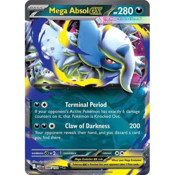 MEG_086/132 Mega ABSOL EX *Mega Evolutions*  English Pokemon TCG_Double Rare