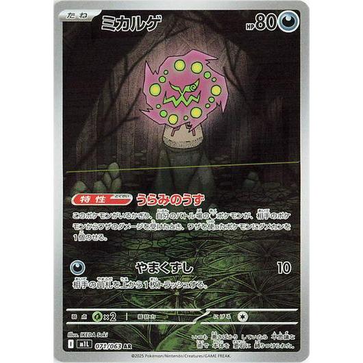 M1L_071 SPIRITOMB *Mega Brave*  Japanese Pokemon TCG_Art Rare