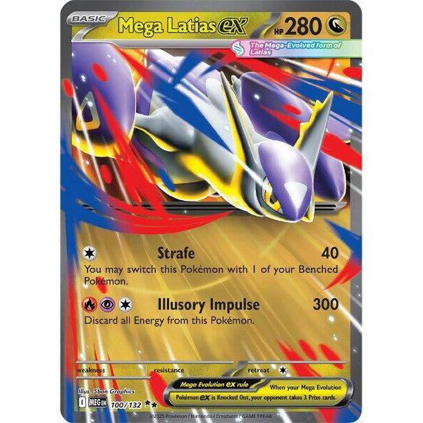 MEG_100/132 Mega LATIAS EX *Mega Evolutions*  English Pokemon TCG_Double Rare