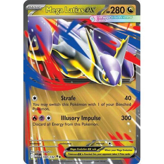 MEG_100/132 Mega LATIAS EX *Mega Evolutions*  English Pokemon TCG_Double Rare