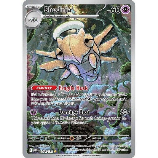 MEG_144/132 SHEDINJA *Mega Evolutions*  English Pokemon TCG_Illustration Rare