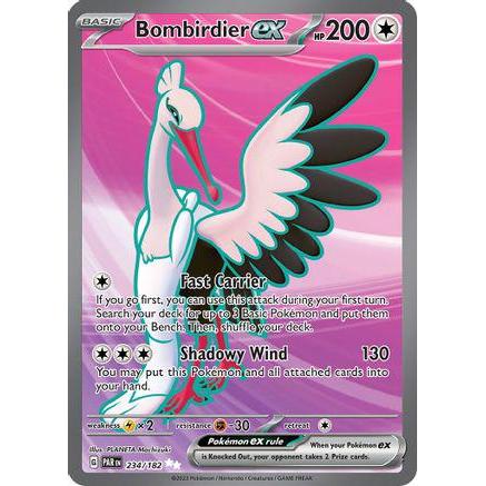 PAR_234/182 BOMBIRDIER EX *Paradox Rift*  English Pokemon TCG_Double Rare