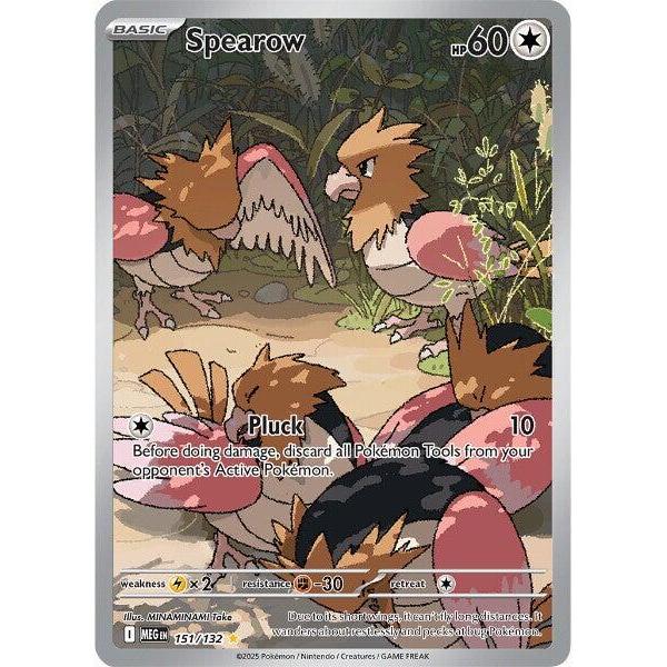 MEG_151/132 SPEAROW *Mega Evolutions*  English Pokemon TCG_Illustration Rare