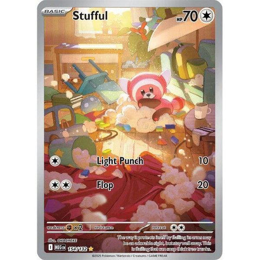 MEG_154/132 STUFFUL *Mega Evolutions*  English Pokemon TCG_Illustration Rare