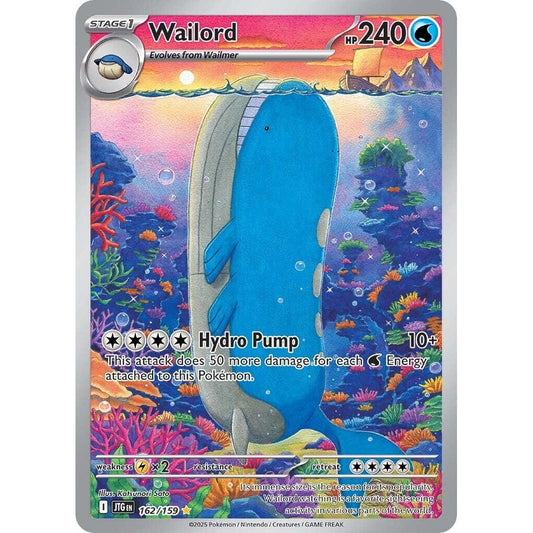 JTG_162/159 WAILORD *Journey Together*  English Pokemon TCG_Double Rare