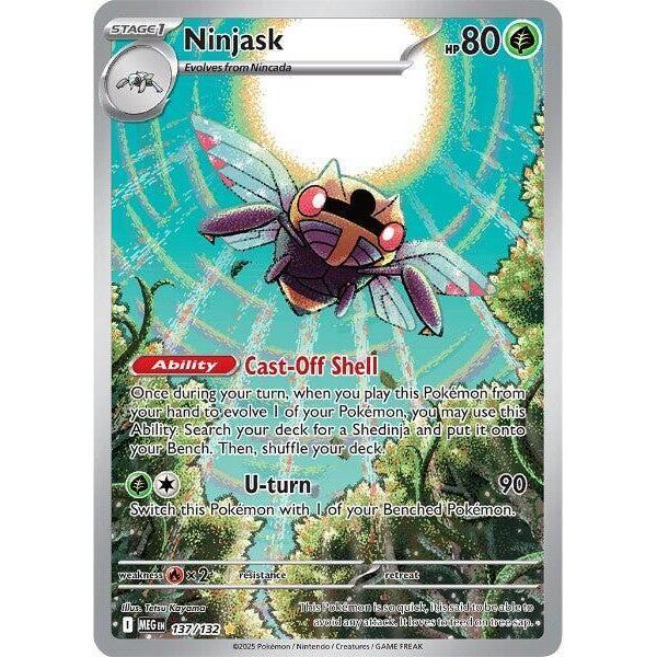 MEG_137/132 NINJASK *Mega Evolutions*  English Pokemon TCG_Illustration Rare