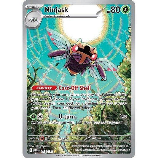 MEG_137/132 NINJASK *Mega Evolutions*  English Pokemon TCG_Illustration Rare