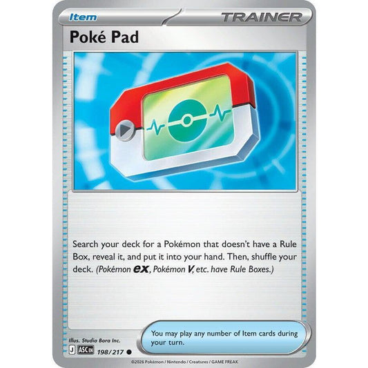 ASC_198/217 POKE PAD *Ascended Heroes* English Pokemon TCG