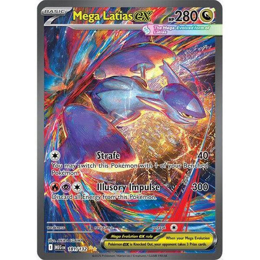 MEG_181/132 Mega LATIAS EX *Mega Evolutions* SAR English Pokemon TCG Special Illustration Rare