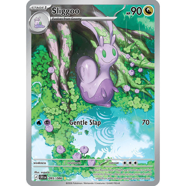 CRI_095/086 SLIGGOO *Chaos Rising* IR Pokemon TCG Illustration Rare