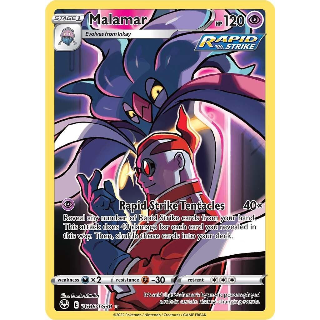 SIT_TG06/TG30 MALAMAR *Silver Tempest* English Pokemon TCG Trainer Gallery