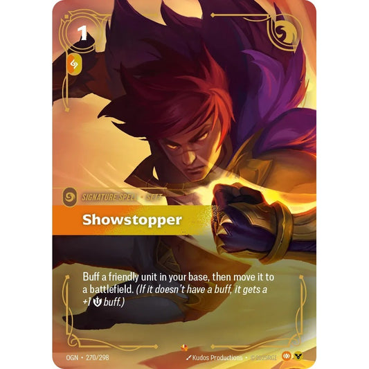 OGN_270 SHOWSTOPPER * Riftbound TCG - Origins * Body Spell Epic