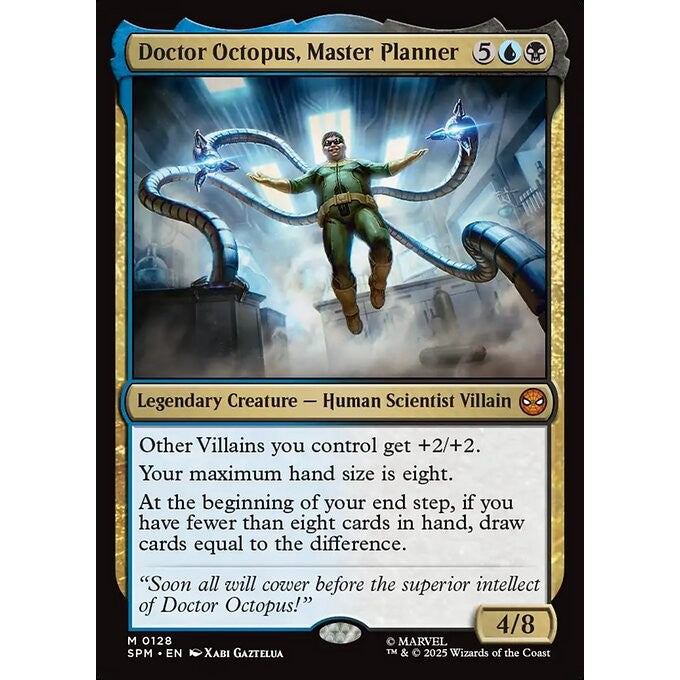 SPM_128 Doctor Octopus, Master Planner *Marvel's Spider-Man* MTG Magic: The Gathering_Mythic
