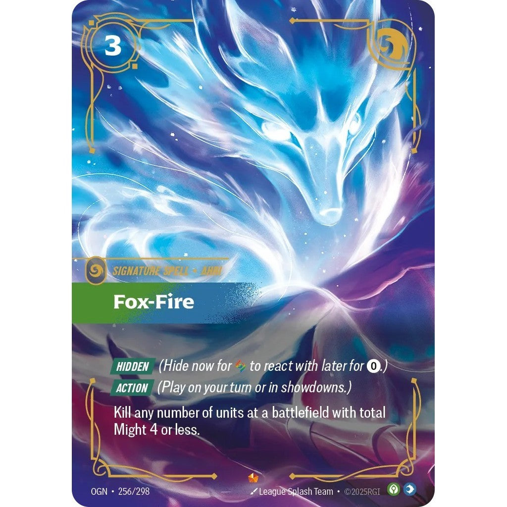 OGN_256 FOX-FIRE * Riftbound TCG - Origins * Calm Spell Epic