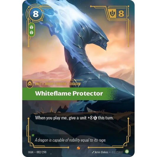 OGN_082 WHITEFLAME PROTECTOR * Riftbound TCG - Origins * Calm Unit Epic