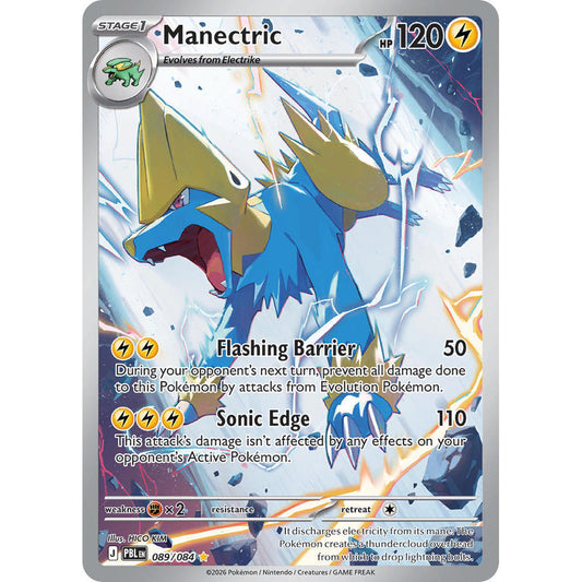 PBL_089/084 MANECTRIC *Pitch Black* IR English Holofoil Pokemon TCG_Illustration Rare