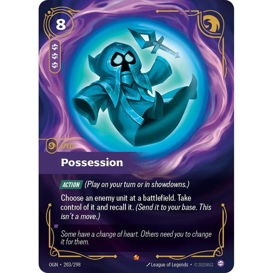 OGN_203 POSSESSION * Riftbound TCG - Origins * Chaos Spell Epic