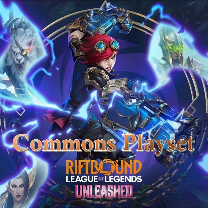 UNL * Riftbound TCG - Unleashed * COMMONS PLAYSET (Each Common x3 copies - 180 cards) Commons C/U