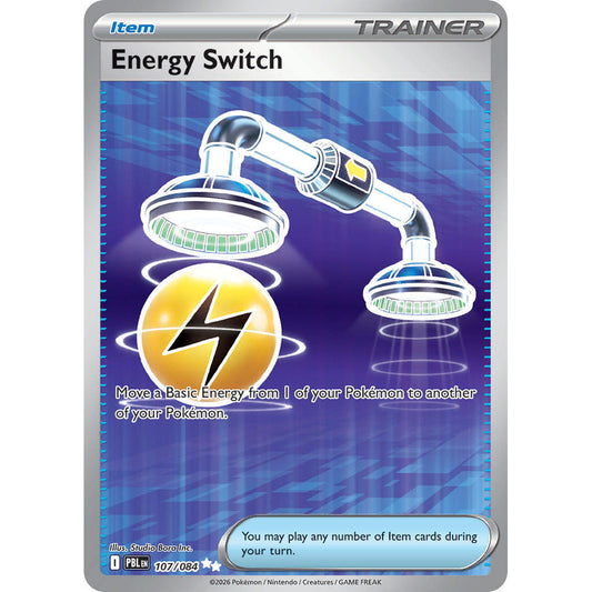 PBL_107/084 ENERGY SWITCH *Pitch Black* UR English Holofoil Pokemon TCG_Ultra Rare