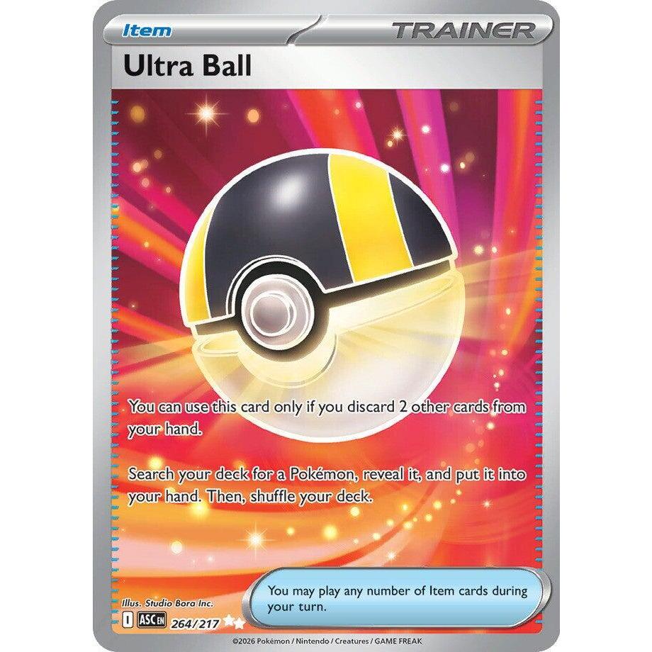 ASC_264/217 ULTRA BALL *Ascended Heroes* Trainer IR English Pokemon TCG_Illustration Rare