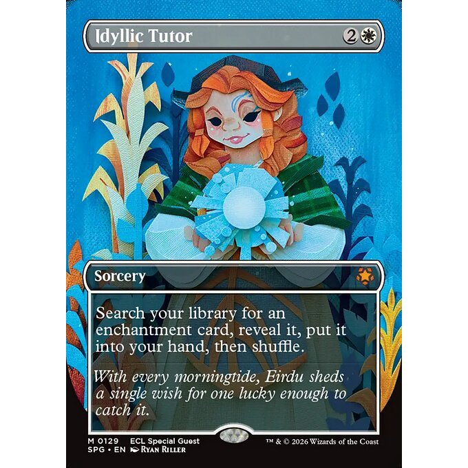 SPG_129 Idyllic Tutor *Special Guest: Lorwyn Eclipsed* MTG Magic: The Gathering_Mythic
