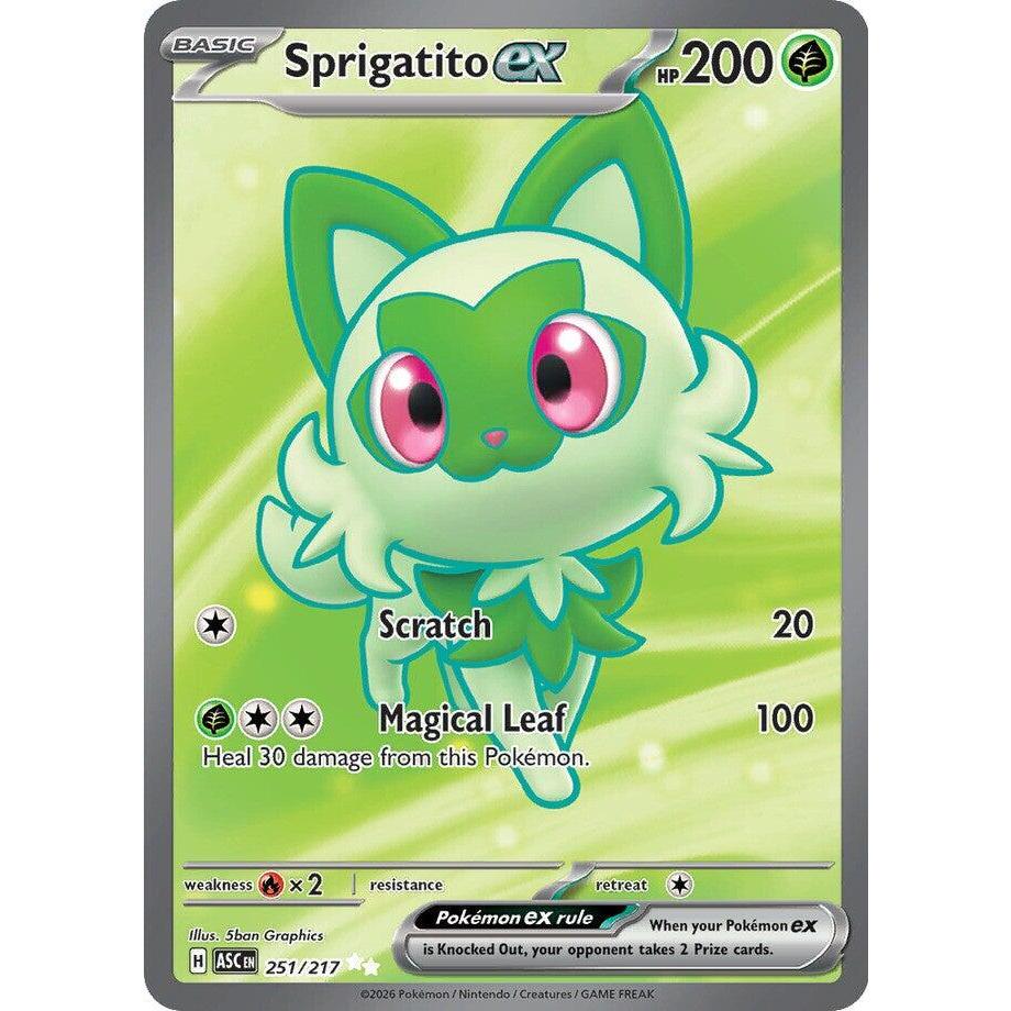 ASC_251/217 SPRIGATITO EX *Ascended Heroes* IR English Pokemon TCG_Illustration Rare