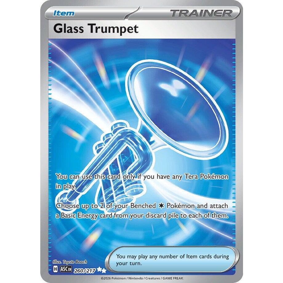 ASC_260/217 GLASS TRUMPET *Ascended Heroes* Trainer IR English Pokemon TCG_Illustration Rare