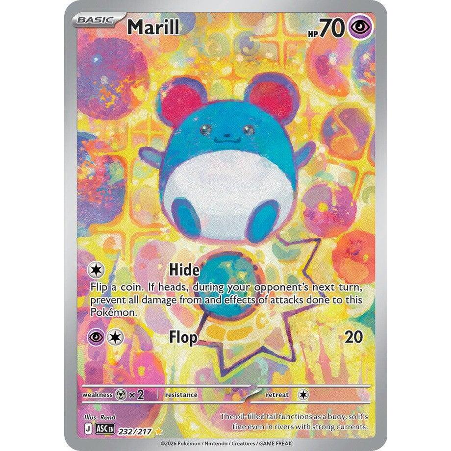 ASC_232/217 MARILL *Ascended Heroes* IR English Pokemon TCG_Illustration Rare