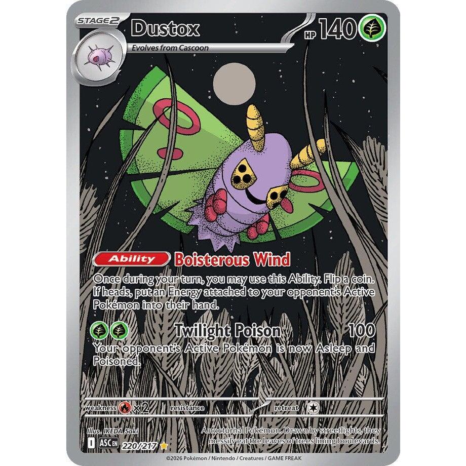 ASC_220/217 DUSTOX *Ascended Heroes* IR English Pokemon TCG_Illustration Rare