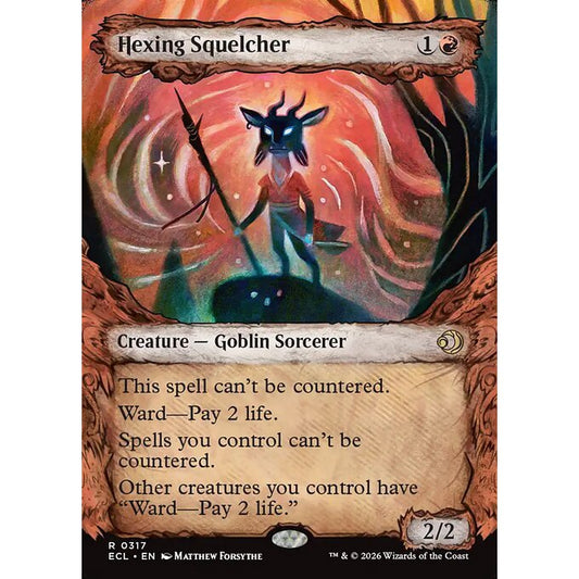 ECL_317 Hexing Squelcher *Lorwyn Eclipsed Showcase SC* MTG Magic: The Gathering_Rare