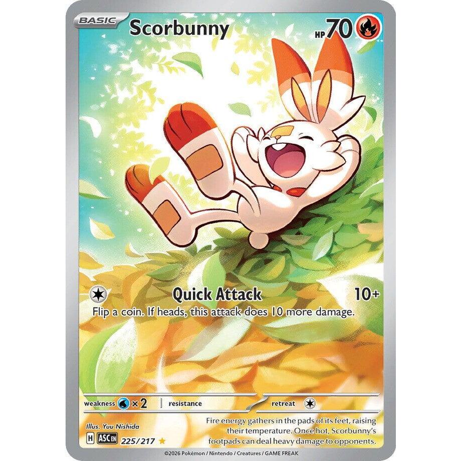 ASC_225/217 SCORBUNNY *Ascended Heroes* IR English Pokemon TCG_Illustration Rare