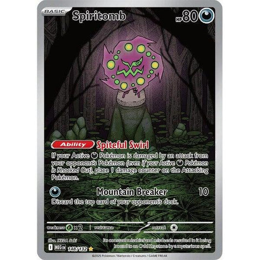 MEG_148/132 SPIRITOMB *Mega Evolutions* AR English Pokemon TCG_Art Rare
