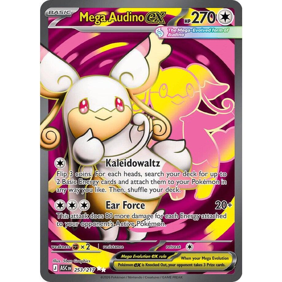 ASC_253/217 Mega AUDINO EX *Ascended Heroes* SIR English Pokemon TCG_Special Illustration Rare