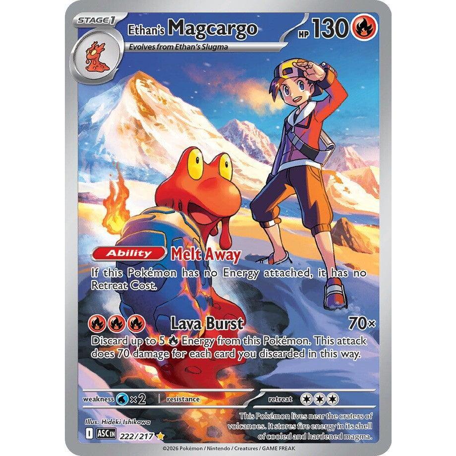 ASC_222/217 Ethan's MAGCARGO *Ascended Heroes* IR English Pokemon TCG_Illustration Rare