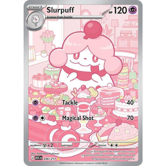 ASC_236/217 SLURPUFF *Ascended Heroes* IR English Pokemon TCG_Illustration Rare