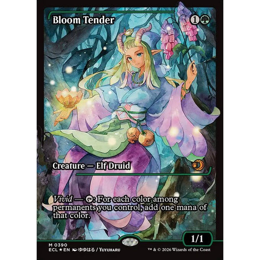 ECL_390 Bloom Tender *Lorwyn Eclipsed Japanese Showcase* MTG Magic: The Gathering_Mythic