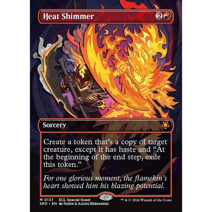 SPG_137 Heat Shimmer *Special Guest: Lorwyn Eclipsed* MTG Magic: The Gathering_Mythic